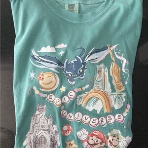 Epic Universe comfort colors tee